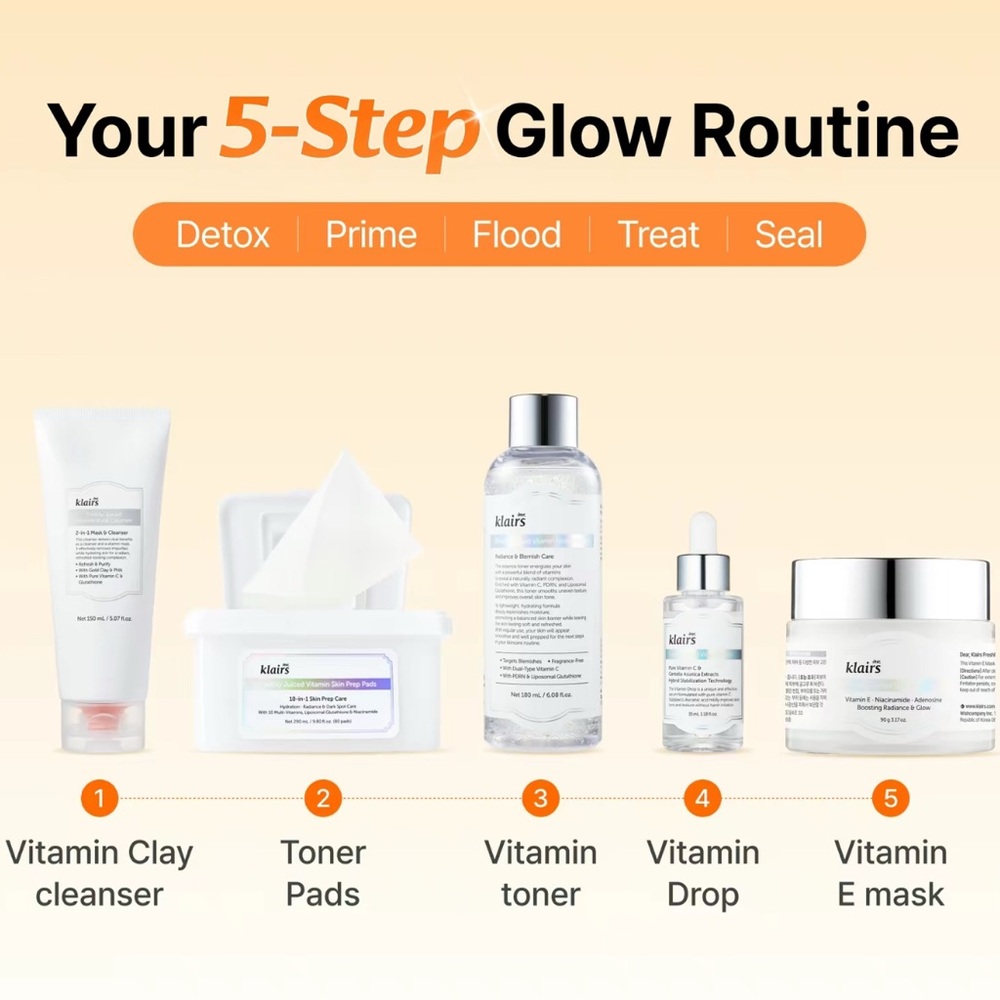 Dear Klairs 5 Piece Bundle